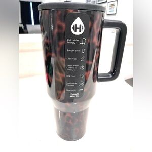 BRAND NEW LIMITED EDITION Hydrojug 40oz Traveler, BROWN LEOPARD